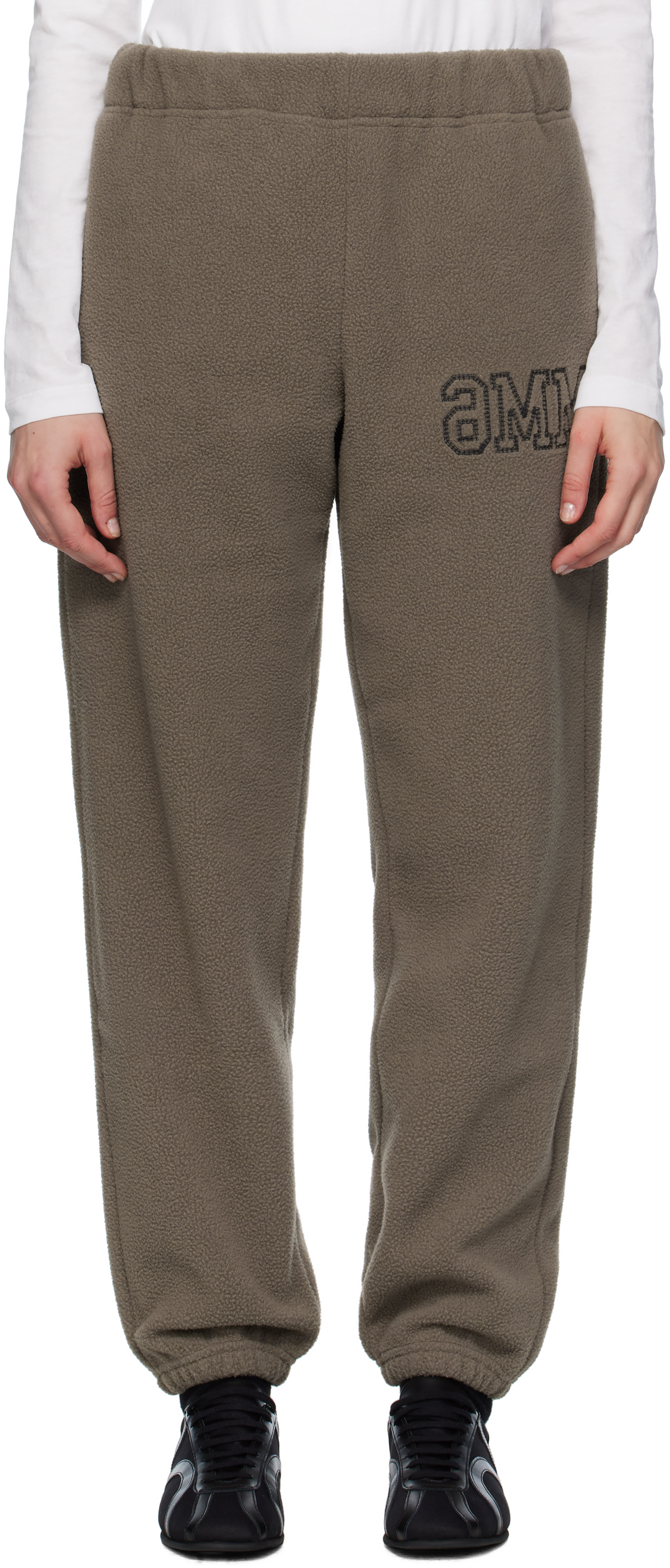 Taupe Fleece Sweatpants
