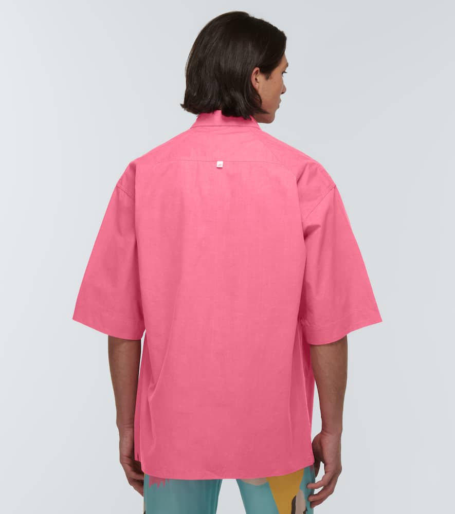 Oversized cotton shirt