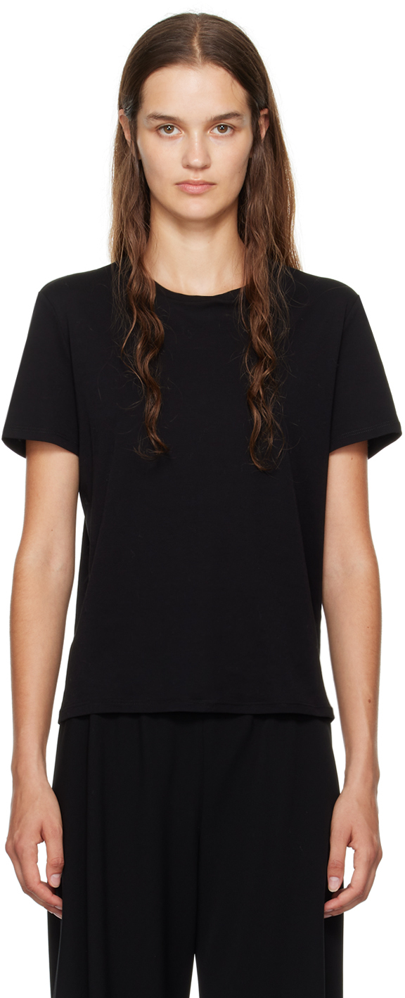 The Row Black Wesler T-Shirt