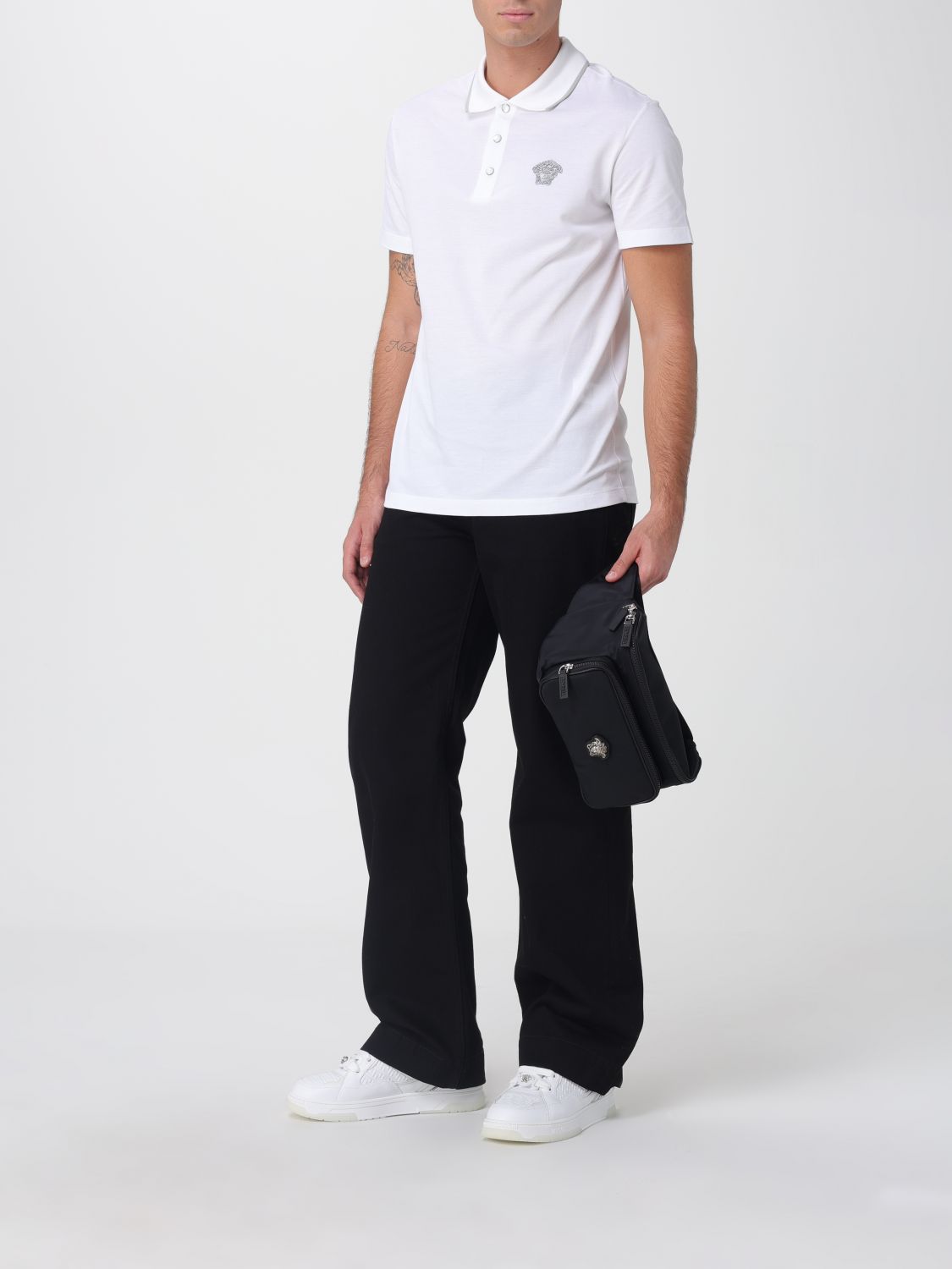 베르사체 남성 Medusa shoulder bag - Black 10200031A14493