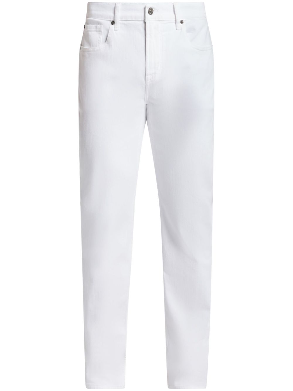 Slim-cut jeans - White