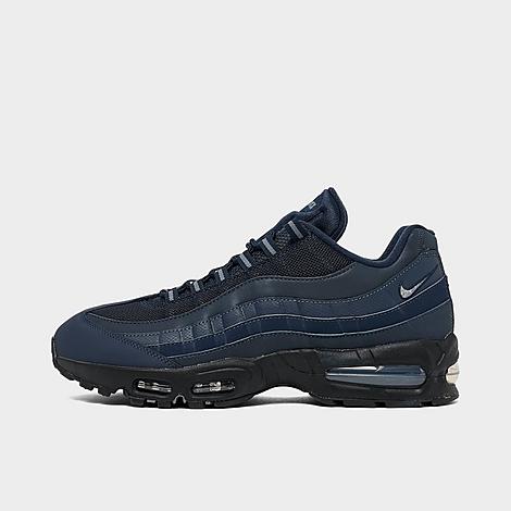 Men's Air Max 95 Big Bubble Casual Shoes in Obsidian/Ashen Slate/Obsidian