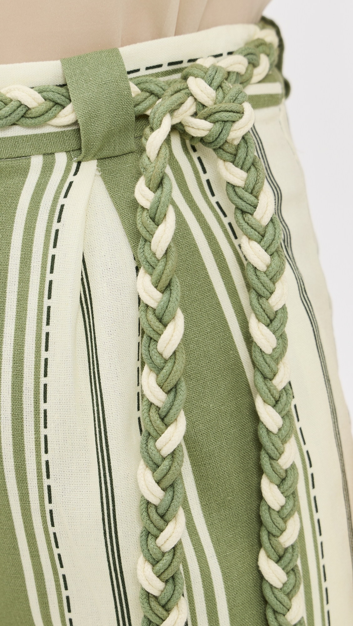 Relaxing Stripe Bermuda Shorts Relaxing Stripe
