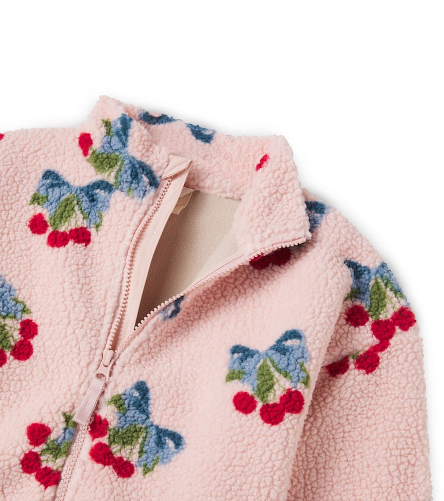 Konges Sløjd Jody printed teddy jacket