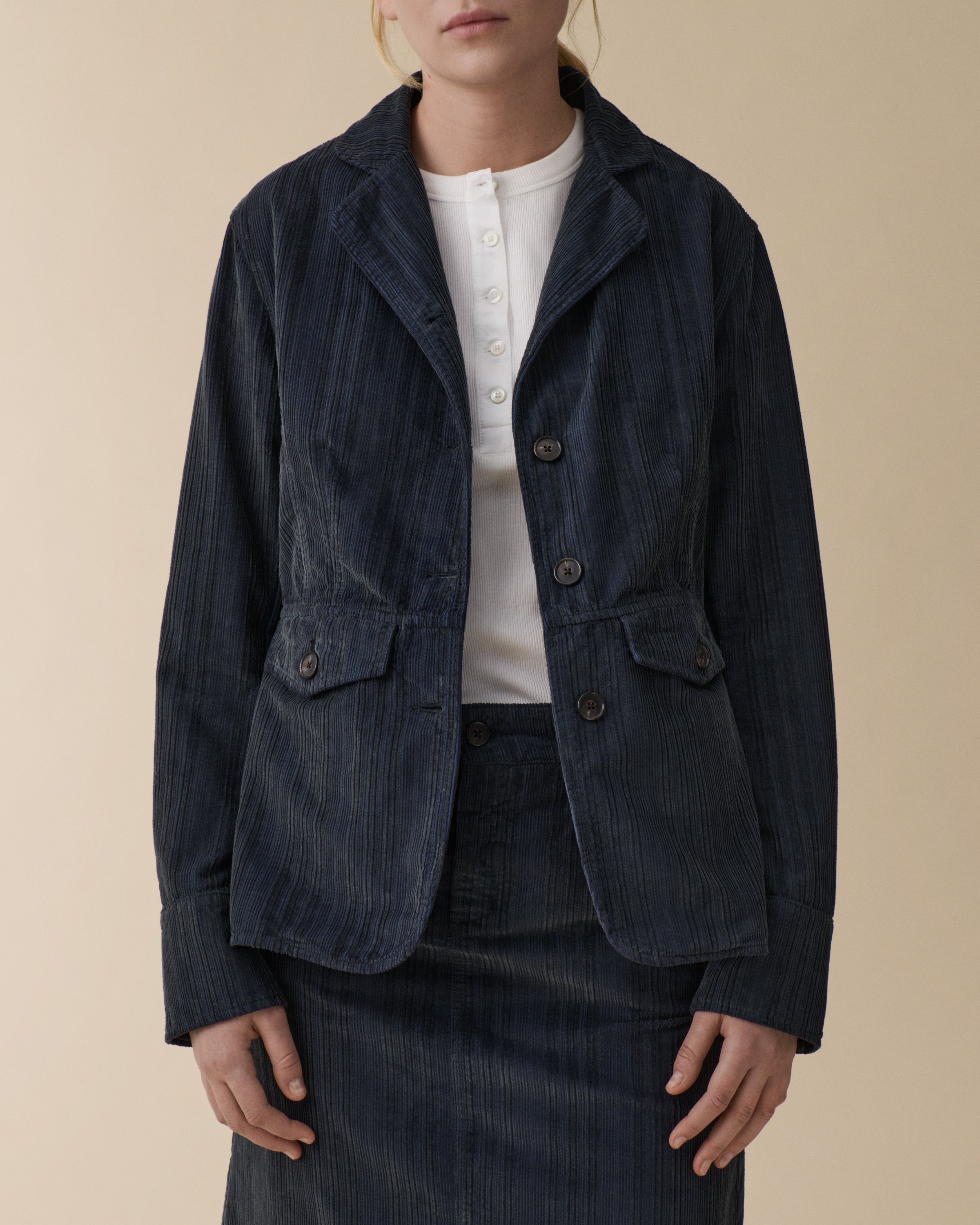 Jeanerica Jane Azzurro Corduroy
