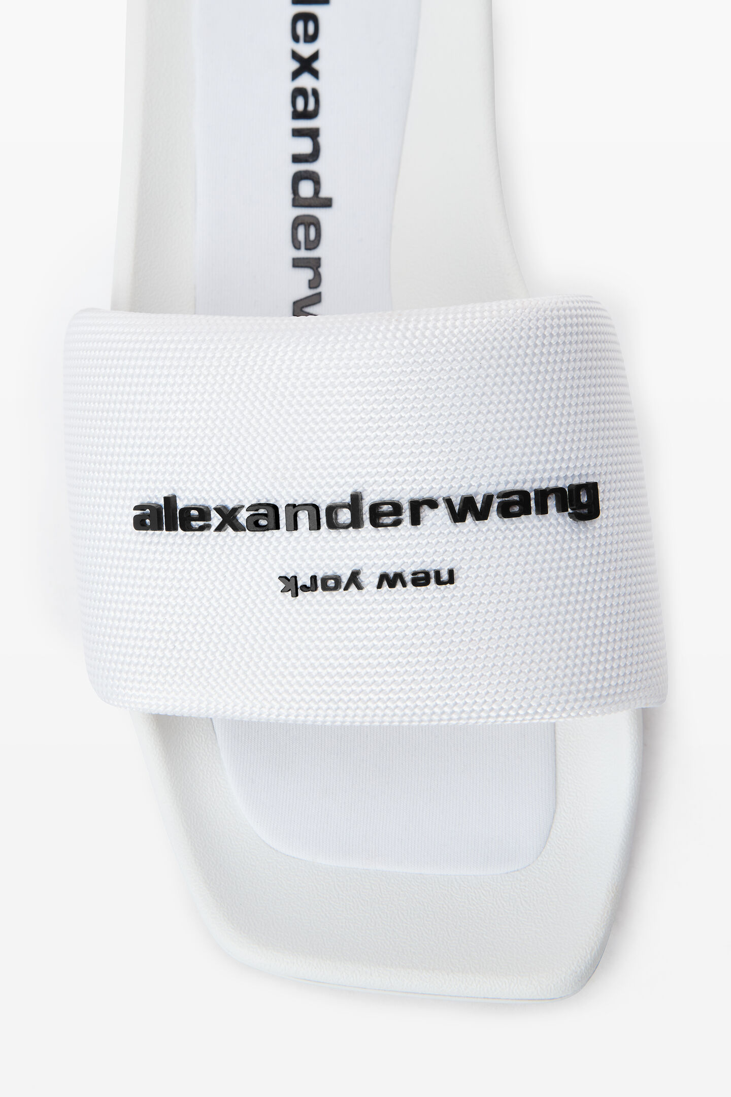Women's Aw Pool Slide In Nylon White