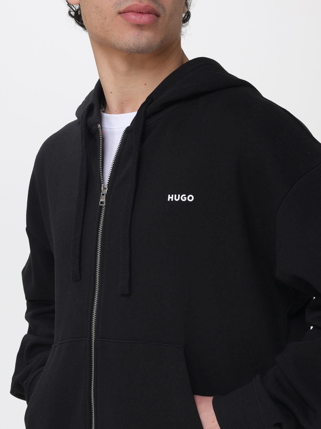 Sweatshirt Men color Black