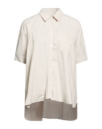 Woman Shirt Beige Size L Cotton