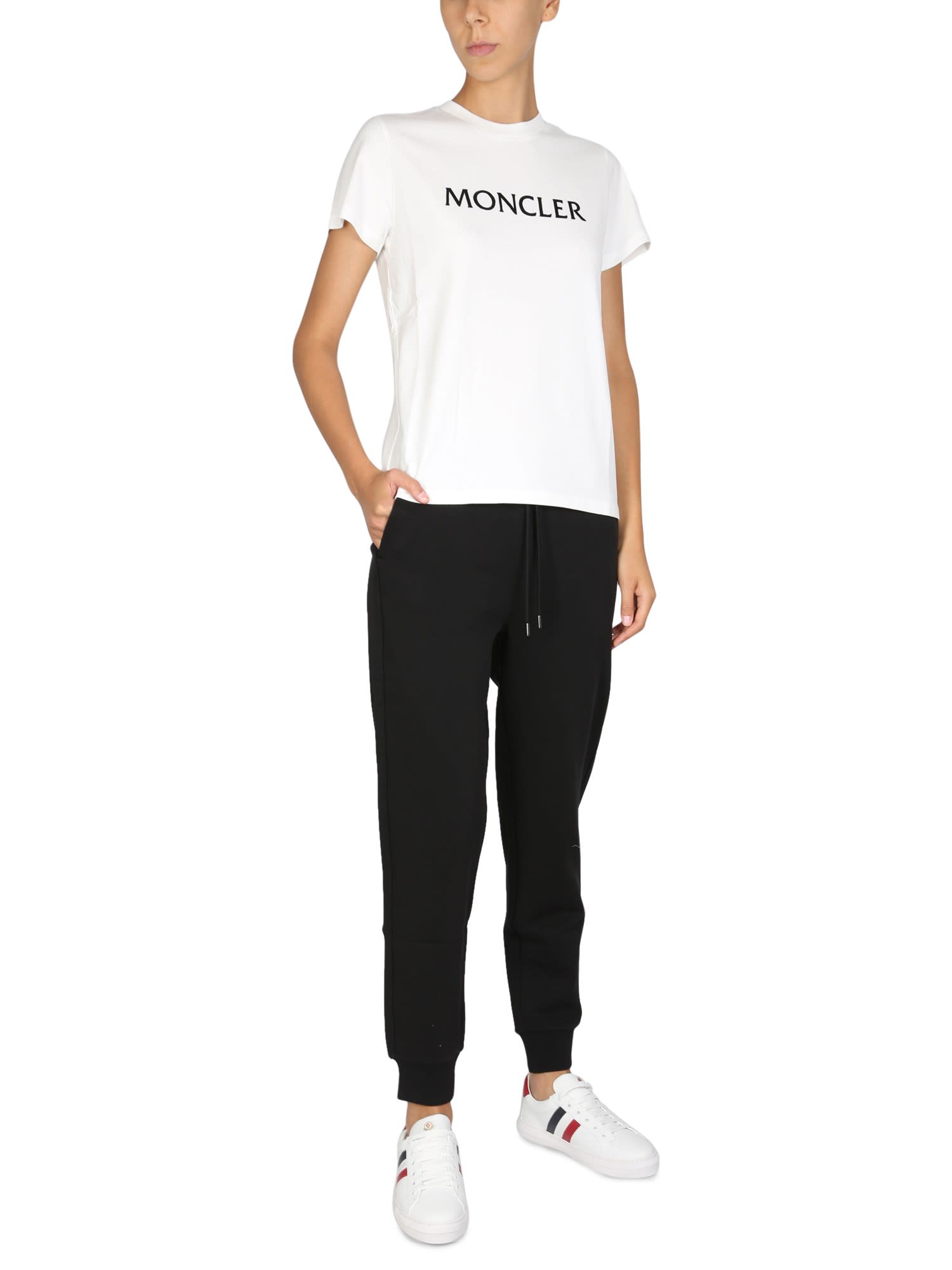 Jogging Pants With Logo Patch