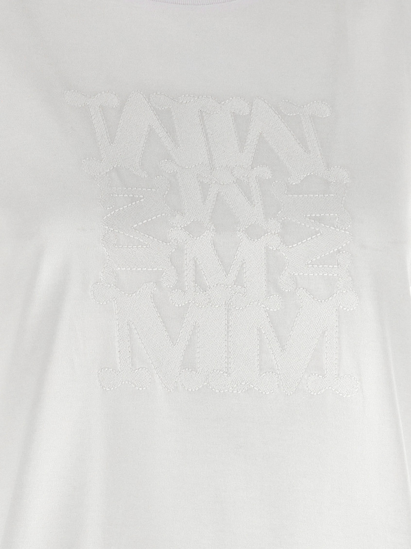 Max Mara - giova graphic print crew neck top