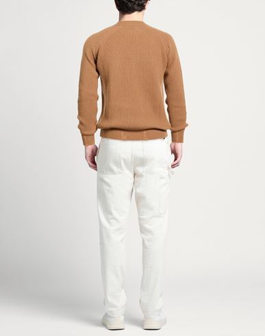 Man Sweater Camel Size L Wool, Cashmere