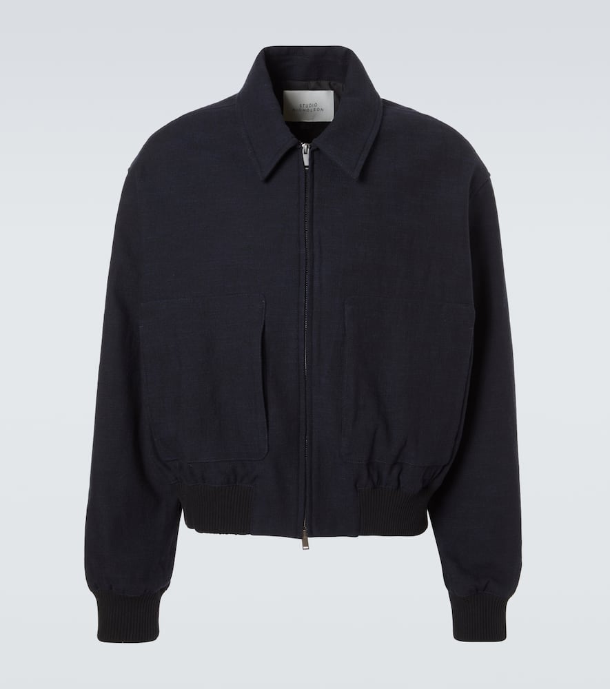 Cotton-blend jacket