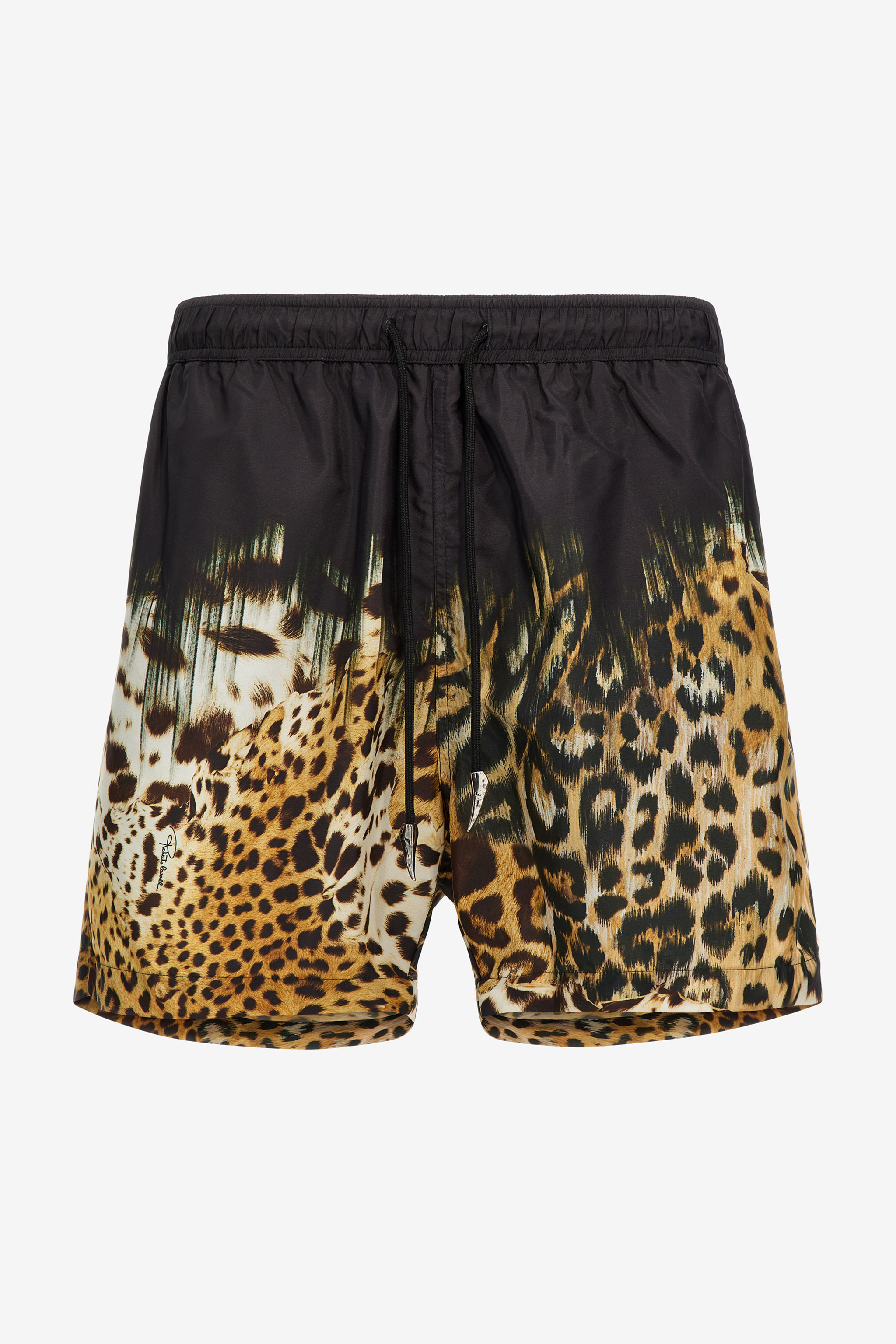 Swim Shorts With Jaguar Skin Print