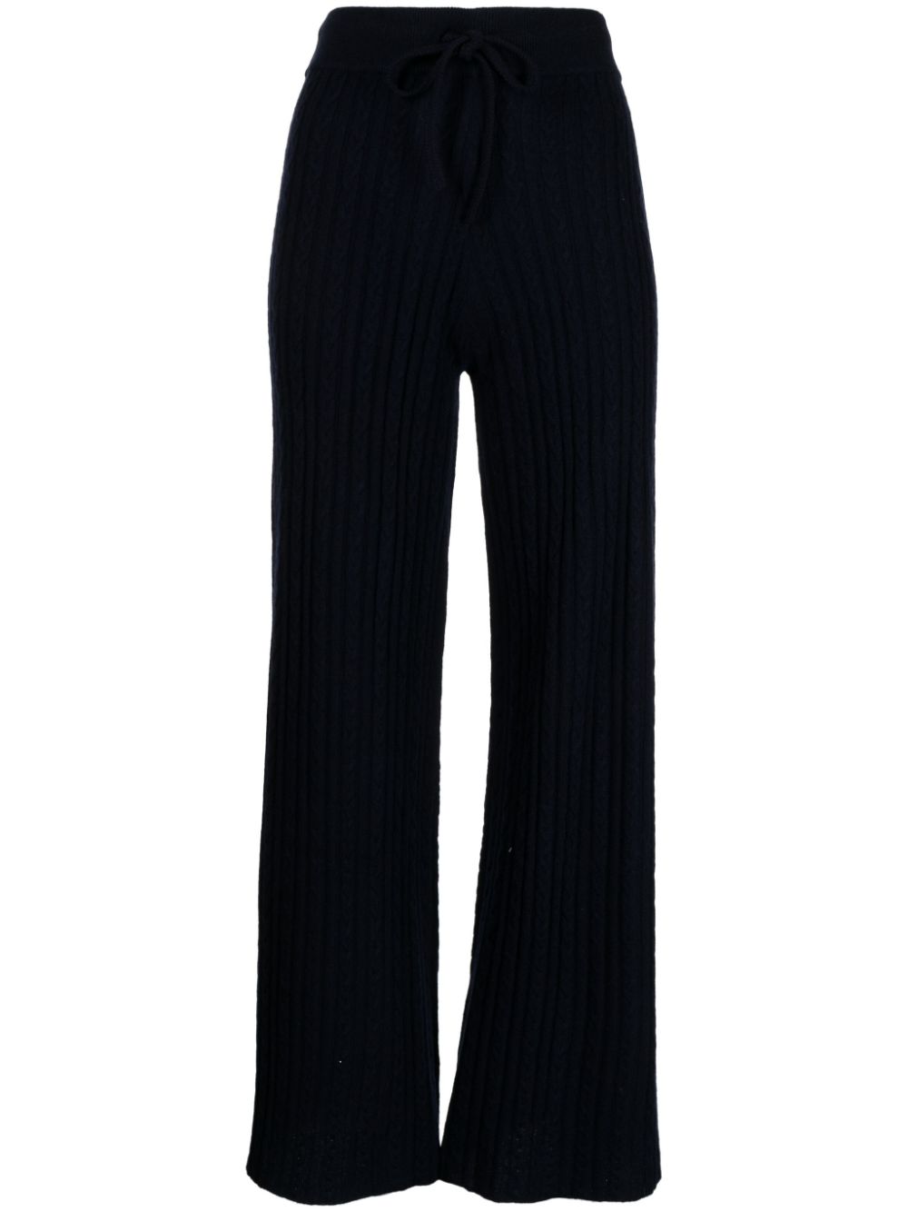 Clementine kniited flared trousers - Blue