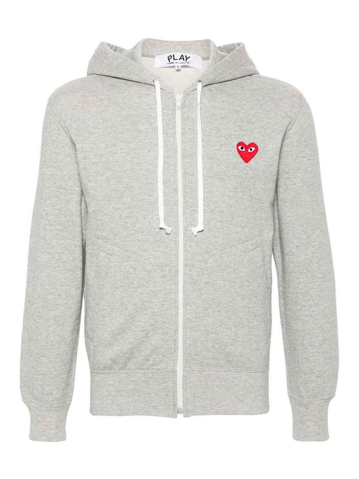Logo Zipped Cotton Hoodie