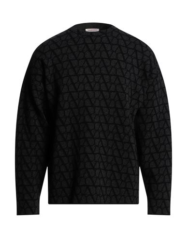 Man Sweater Steel grey