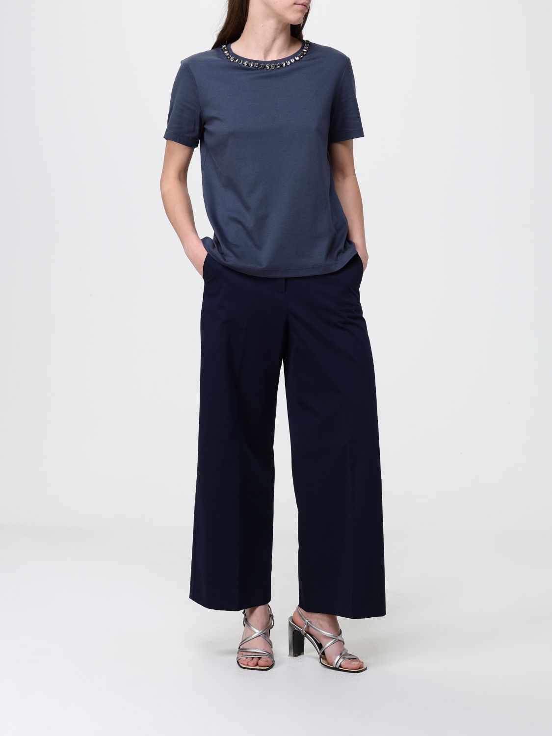 T-Shirt Woman color Grey