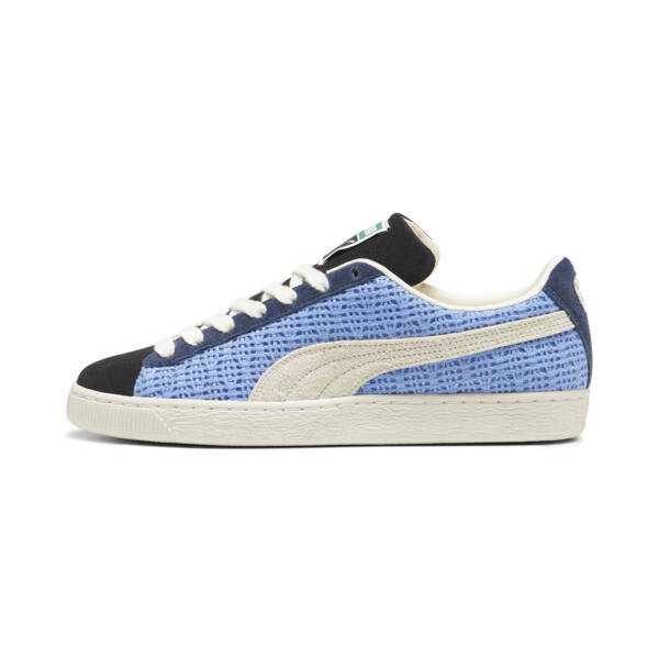 PUMA Suede Crochet Sneakers in Blue