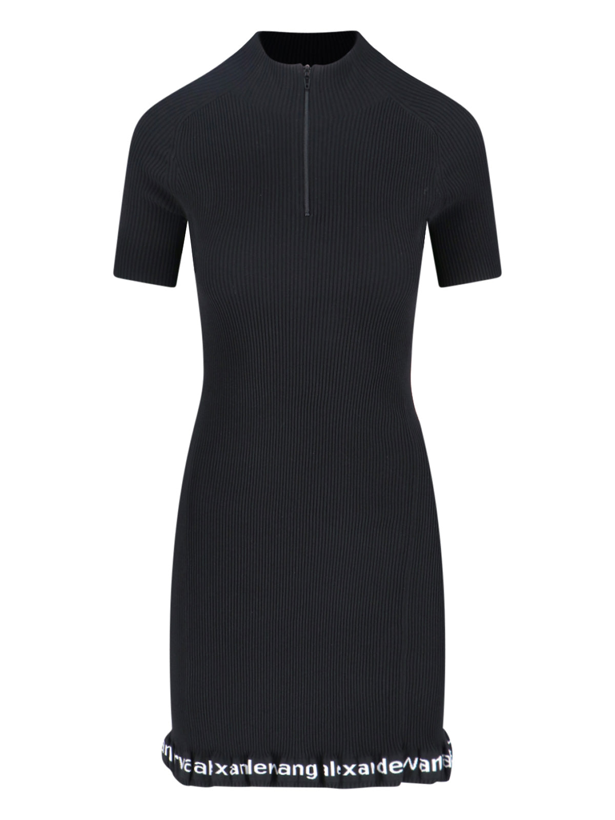 Stretch Nylon Contour Midi Dress
