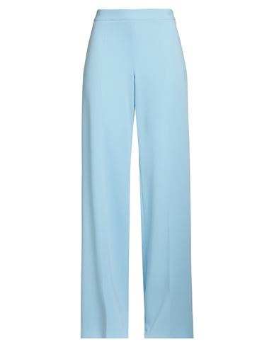 Woman Pants Light blue Size 8 Triacetate, Polyester