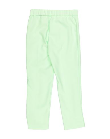 Kid Girl Pants Light green Size 12 Polyester, Elastane