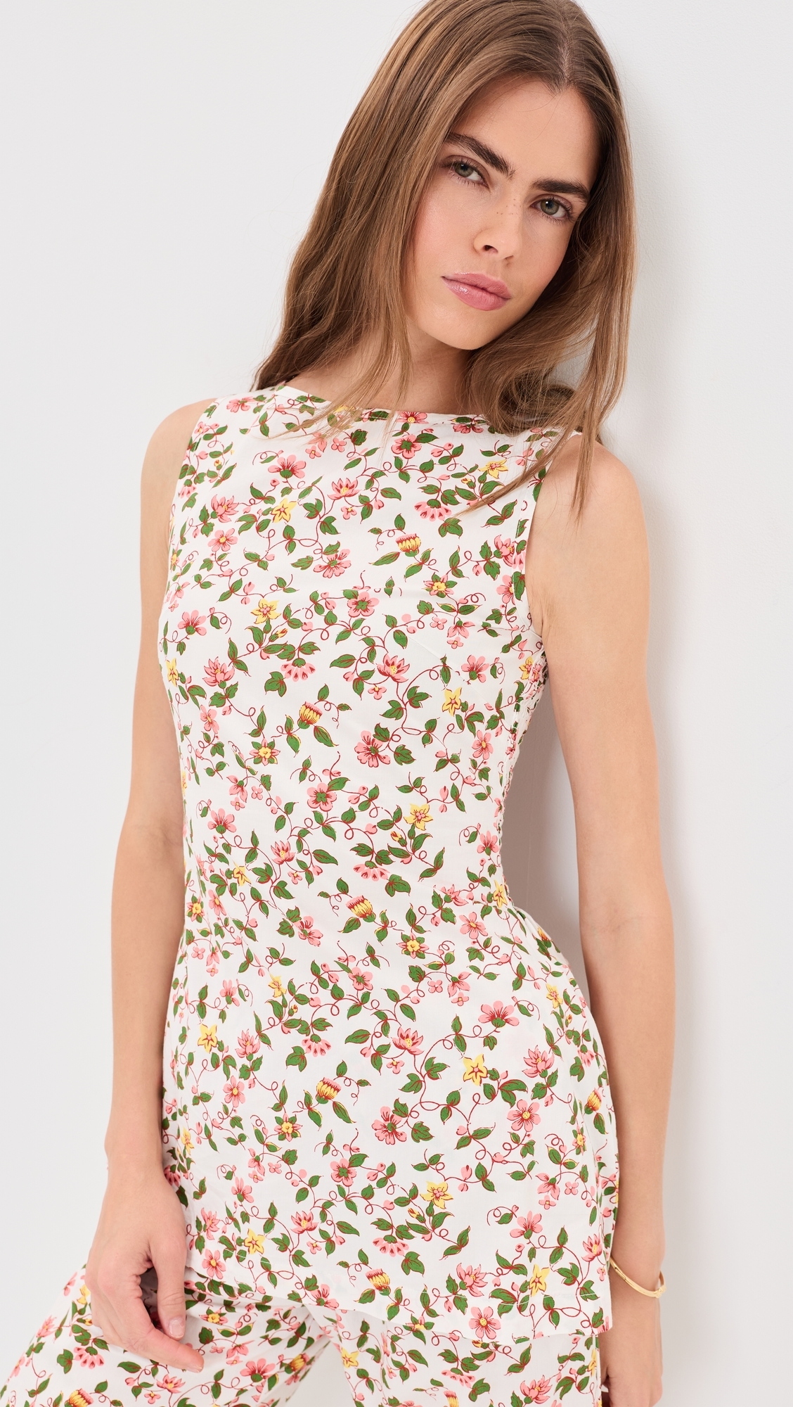 The Celine Top Vintage Floral