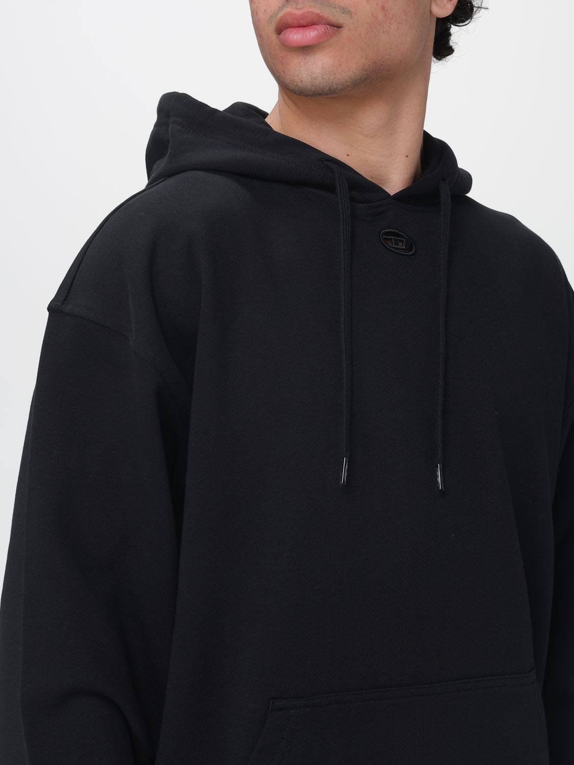 Sweatshirt Men color Black