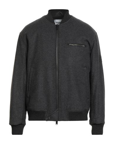 Man Jacket Gunmetal Size 42 Cotton, Wool, Polyester