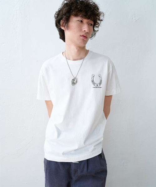 LUCKY HOUSE TEE WHITE