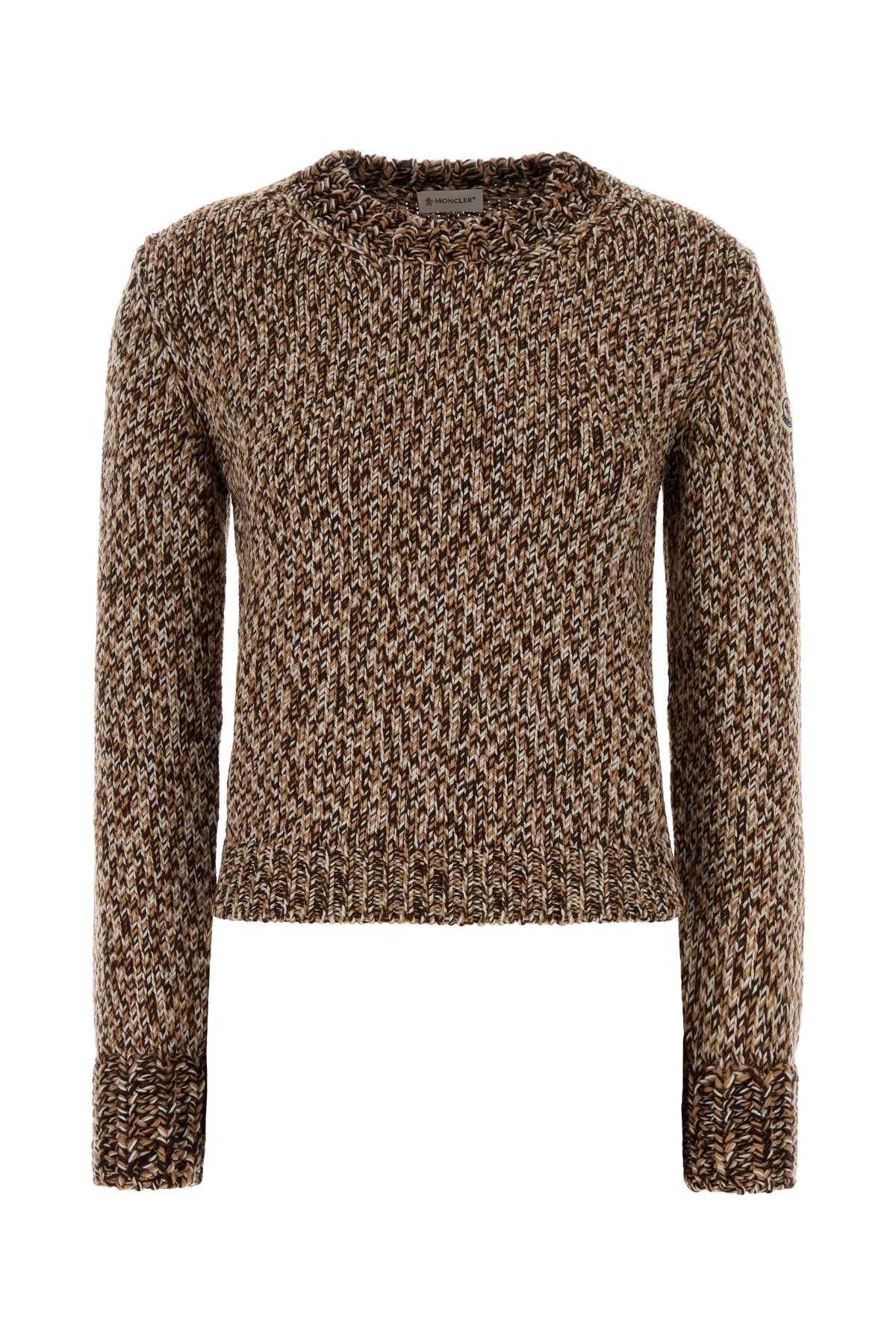 Crew Neck Knitwear Beige