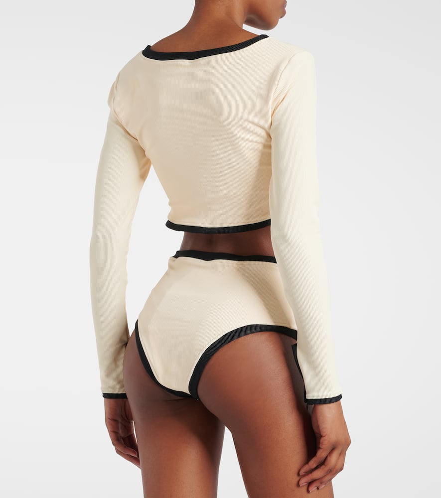 The Grace cropped rashguard
