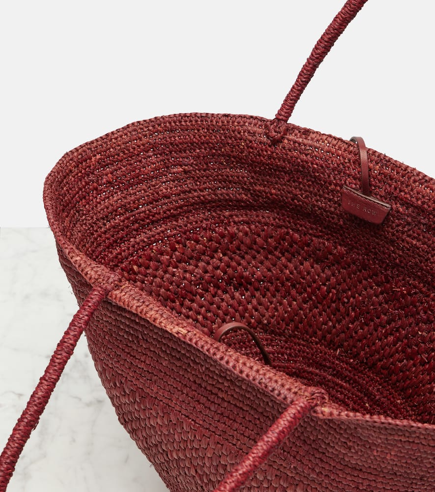 Emilie raffia basket bag