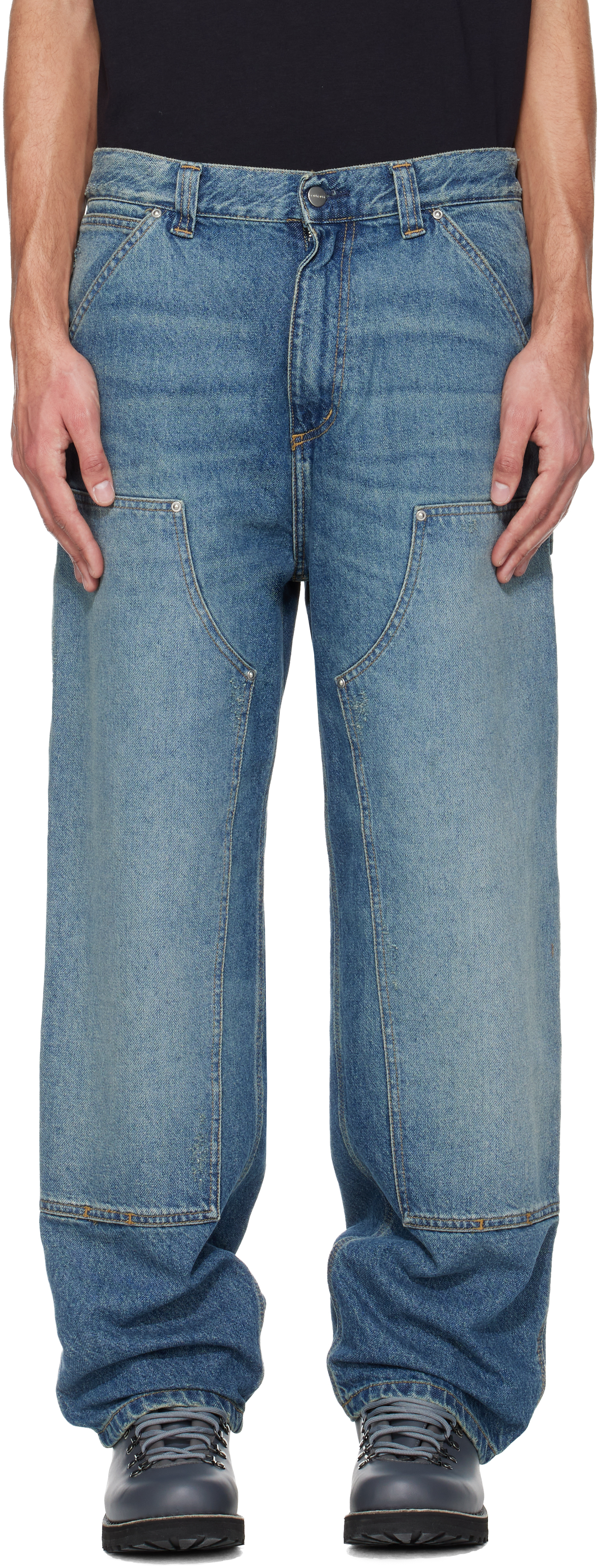 Blue OG Double Knee Jeans
