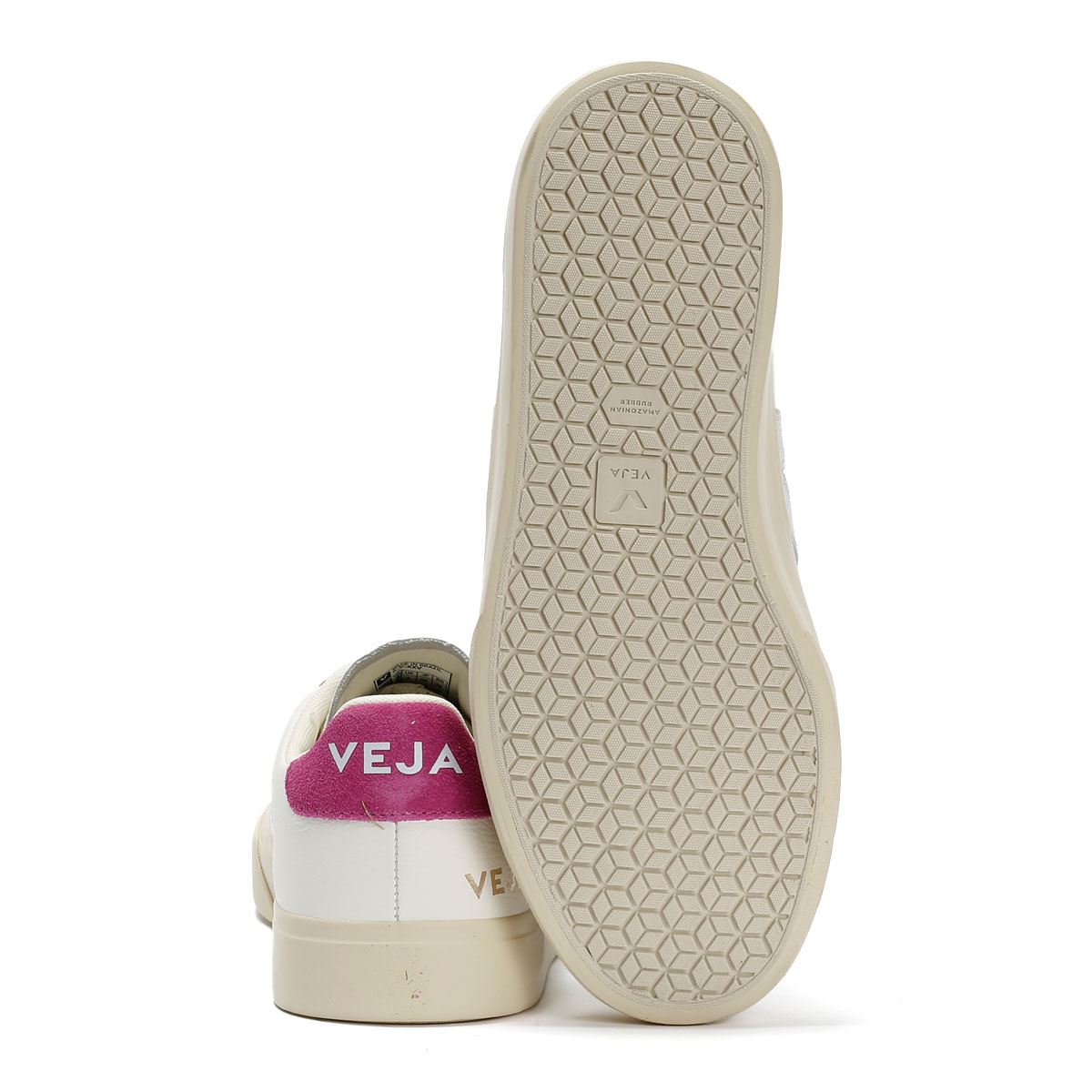 Veja Campo Leather Women's White/Silver/Ultraviolet Trainer