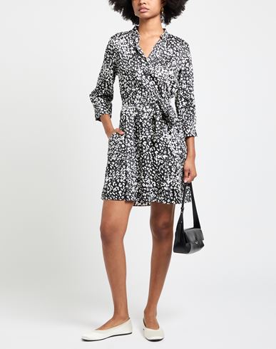 Woman Mini dress Black Size 2 Polyester