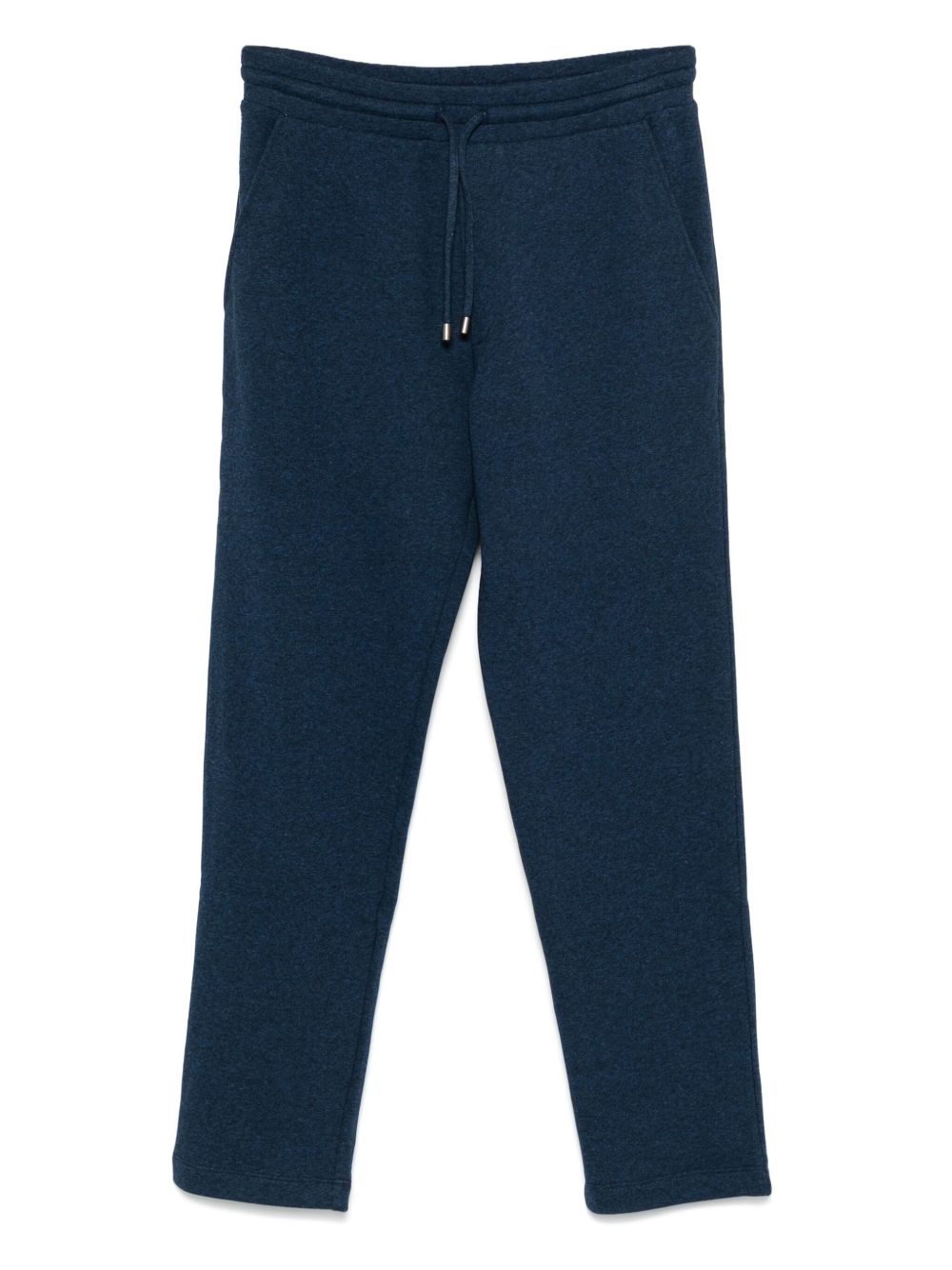 Canali mélange-effect track pants - Blue