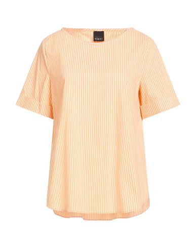 Woman Top Mandarin Size 8 Cotton, Polyamide, Elastane