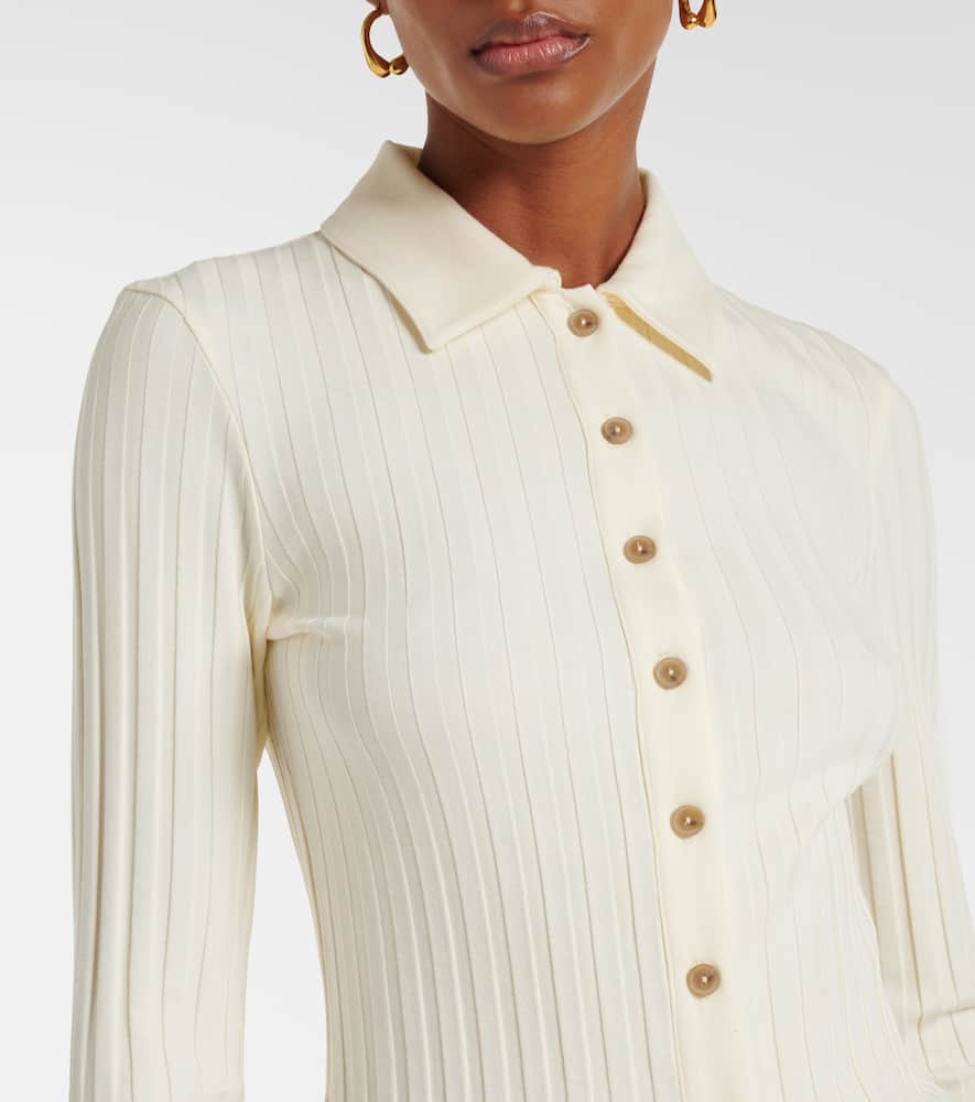 Vince Ribbed-knit cardigan