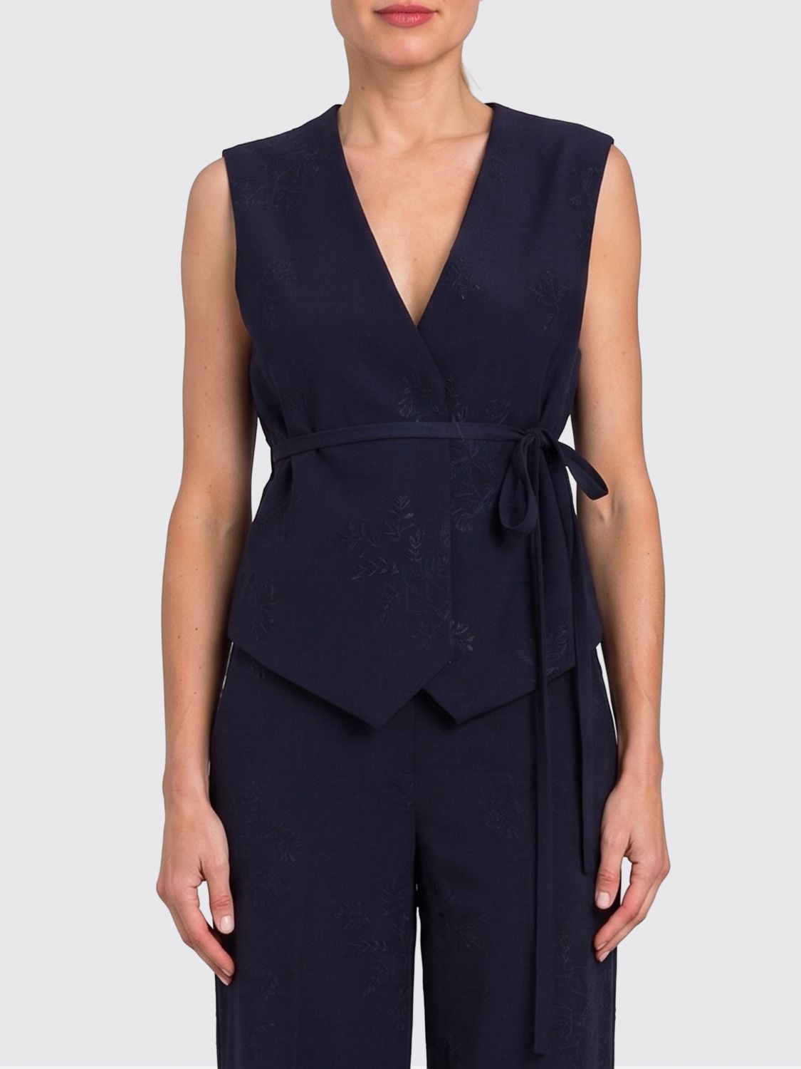 Waistcoat Woman color Blue