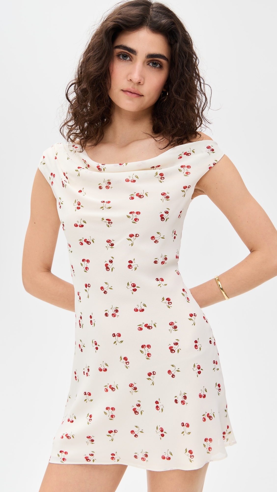 Reformation Kristine Dress Cherry Pit