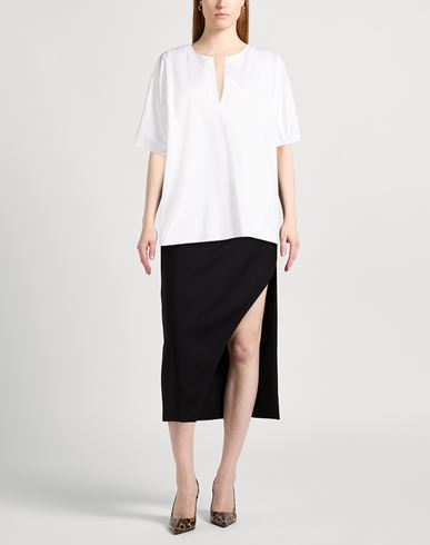 Woman Top White Size L Cotton