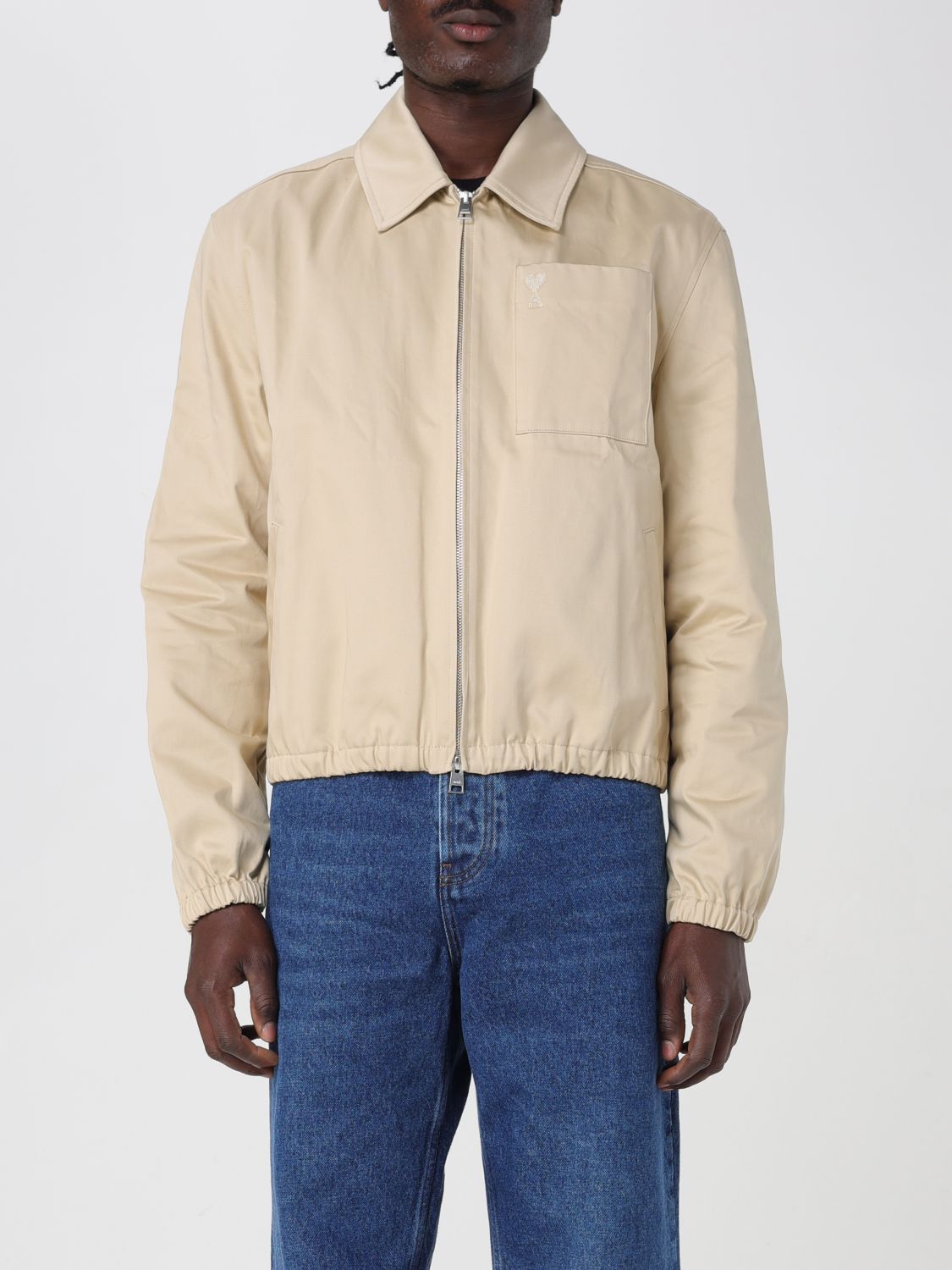 Jacket AMI PARIS Men color Beige