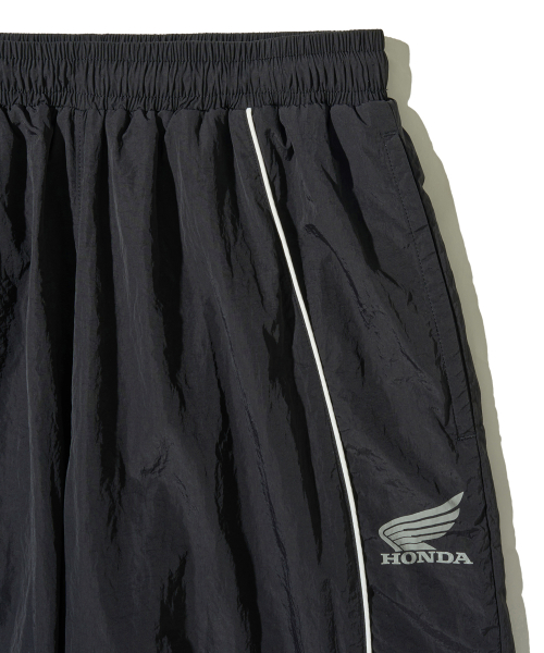 Speed Track Solid nylon Pants Black