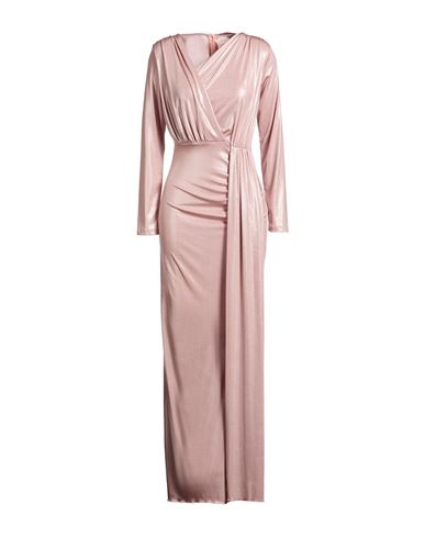 Woman Maxi dress Blush Size M Polyester, Elastane