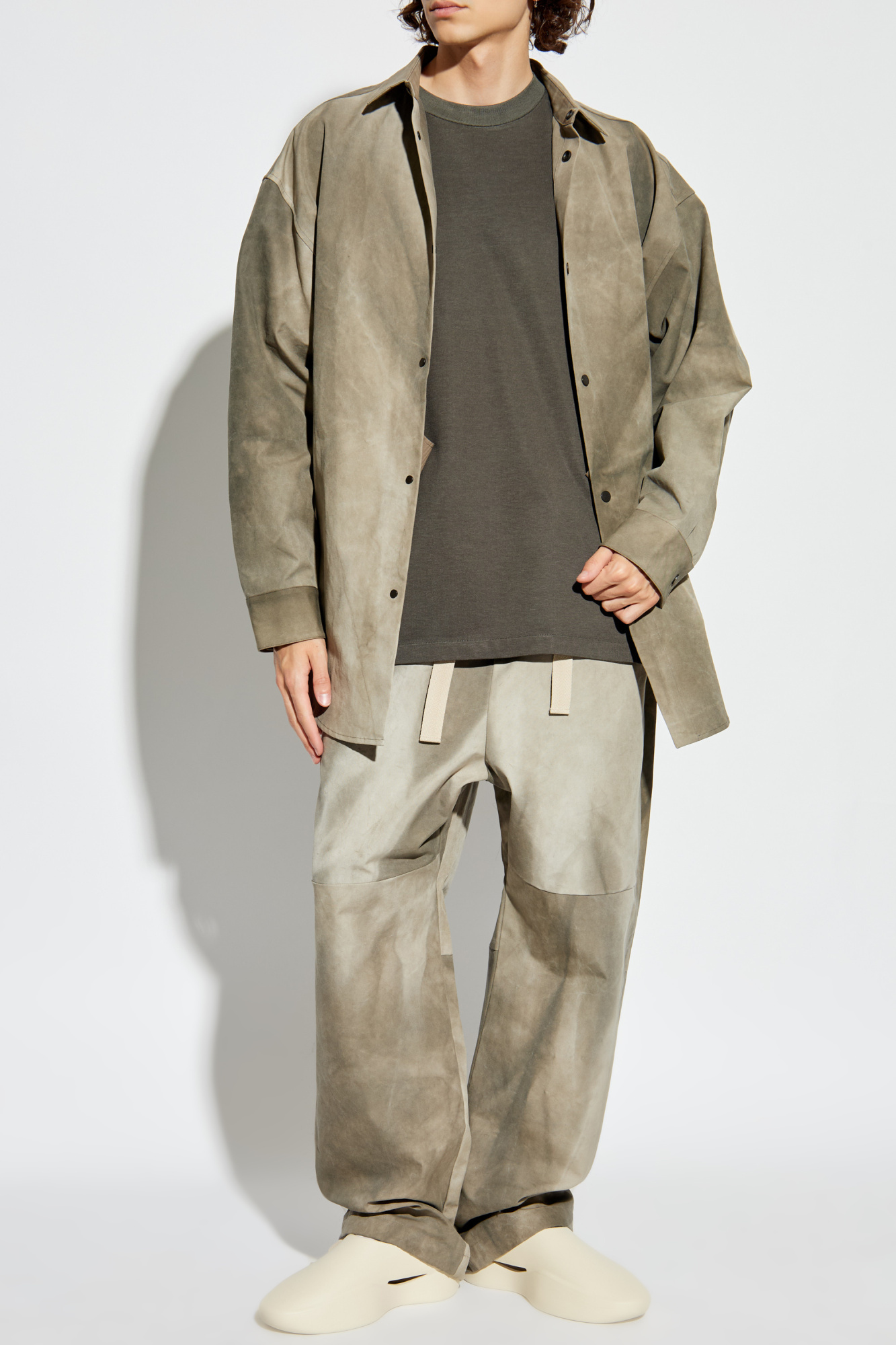 Shirt With Ombre Effect, Men's, Grey