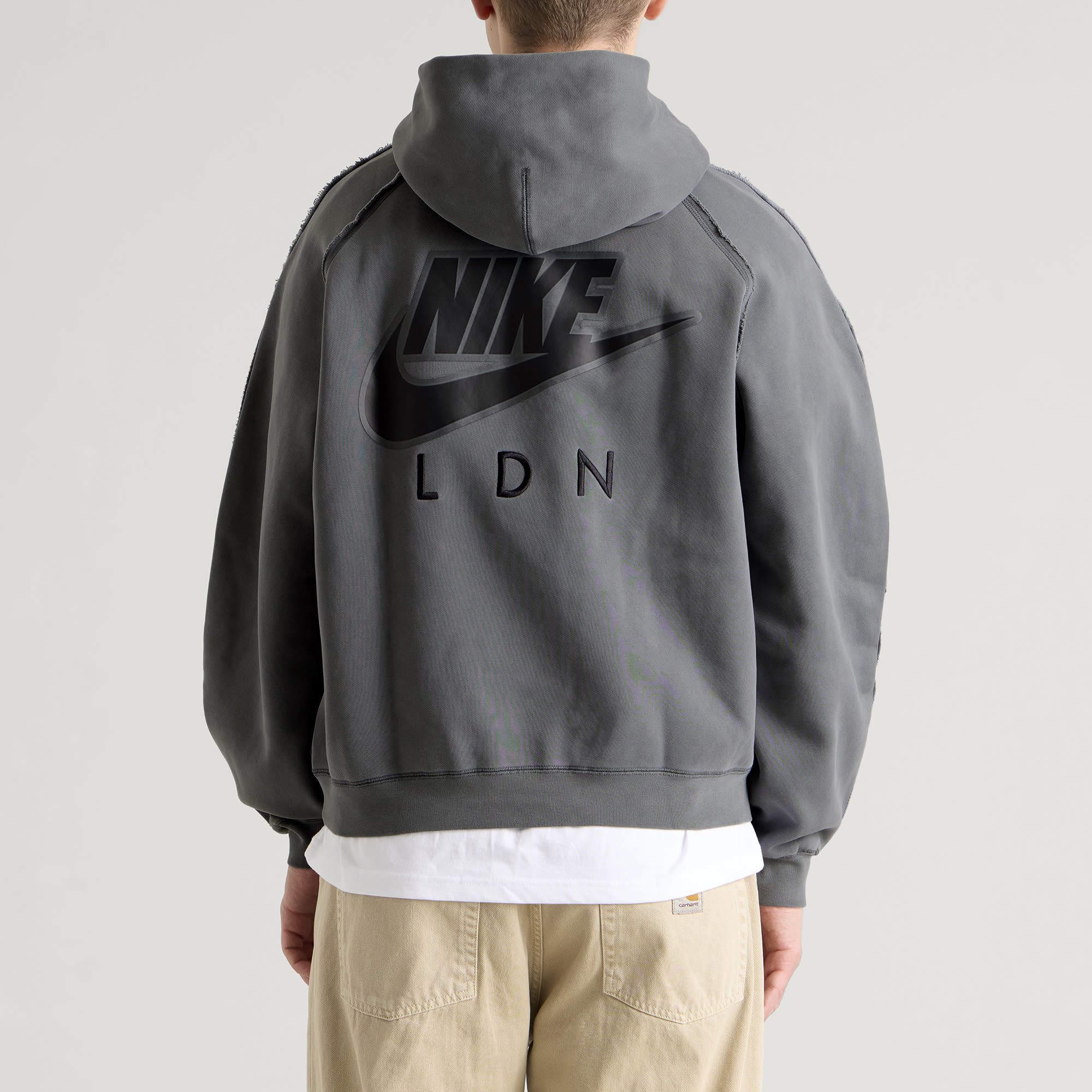 Men's London Hoodie in Smoke Grey