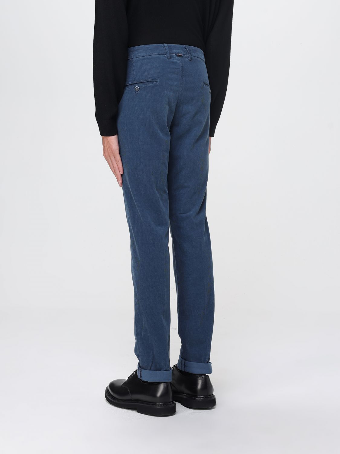 Pants Men color Gnawed Blue