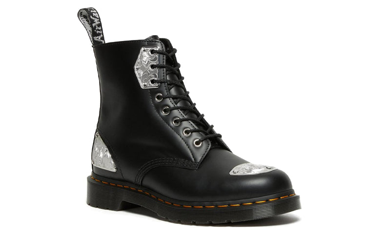 King Nerd 1460 Martin Boots Black