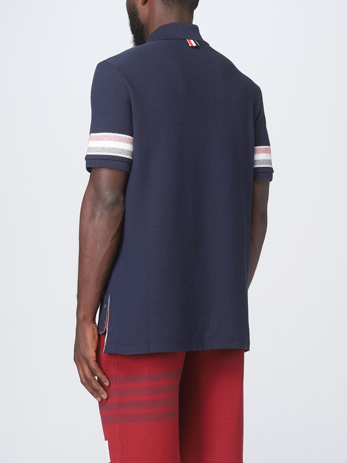 Polo Shirt Men color Blue