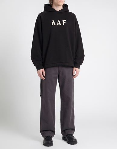 Man Sweatshirt Black Size L Organic cotton